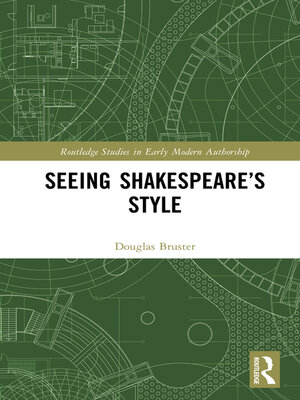 cover image of Seeing Shakespeare's Style